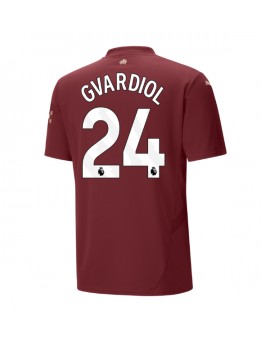 Manchester City Josko Gvardiol #24 Replika Tredje Kläder 2024-25 Kortärmad